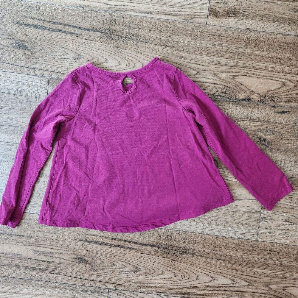 Jumping Beans Disney Girls Softest Tee Long Sleeve Size 5T Ariel and Flounder - Picture 7 of 7
